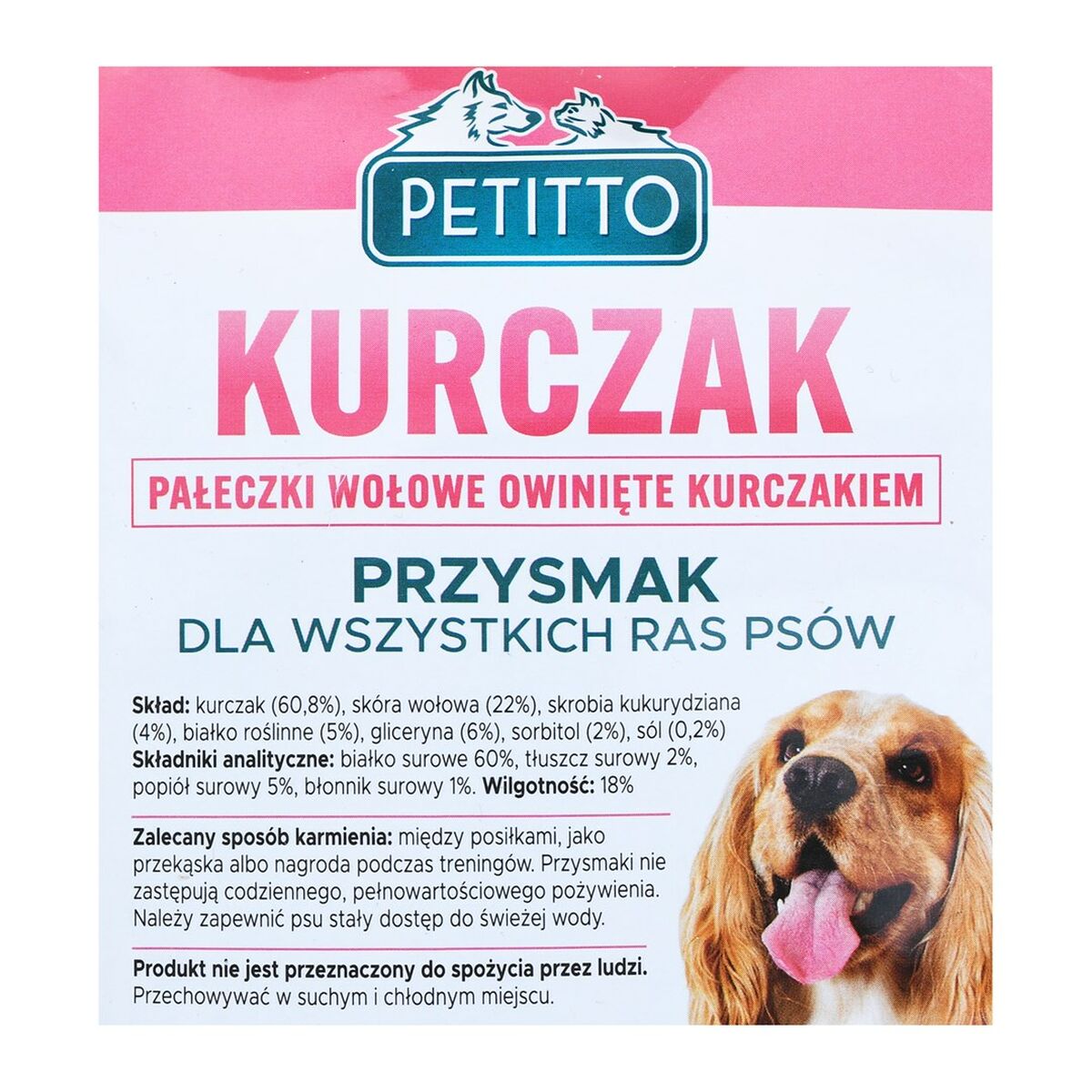 Foder Petitto                                 Kyckling 500 g